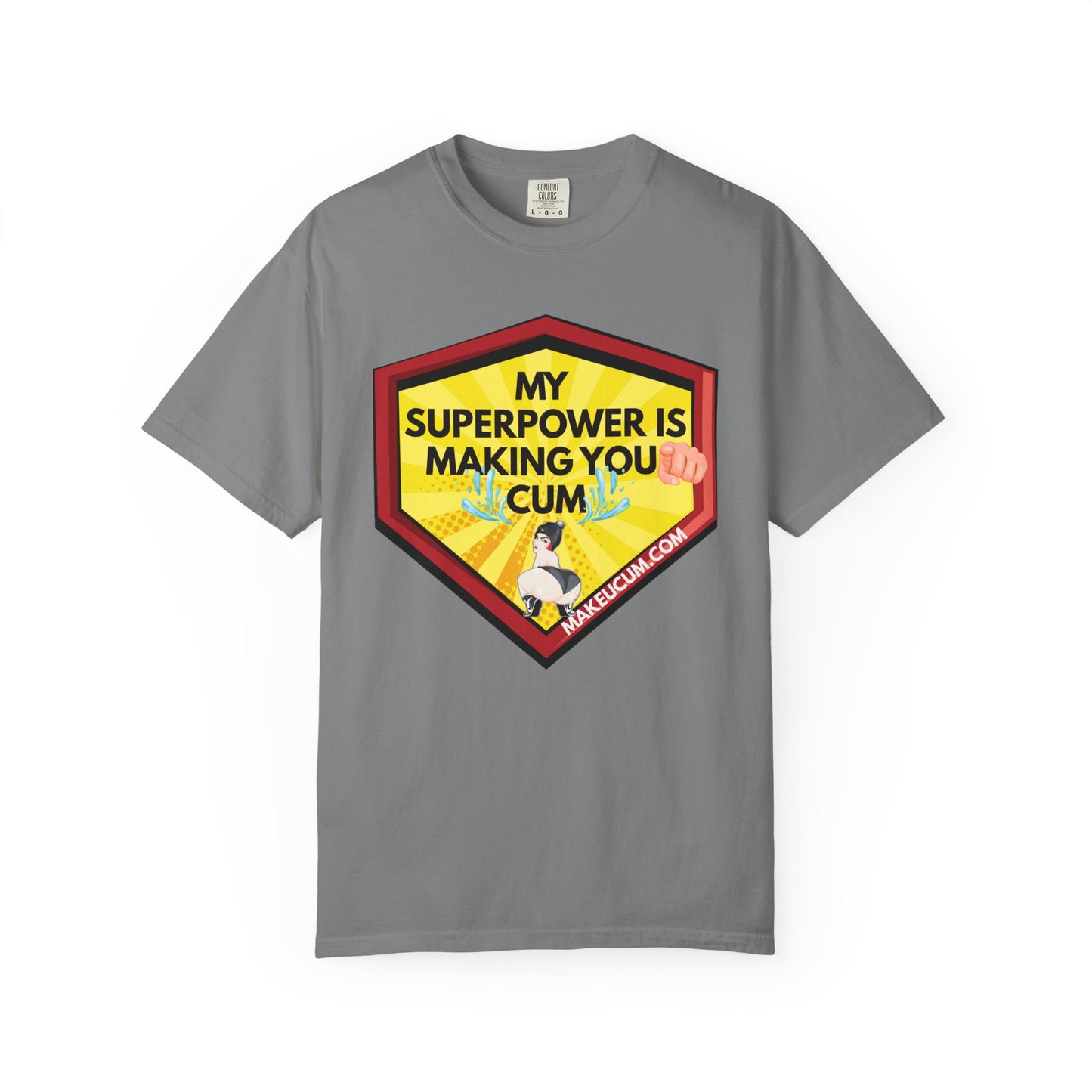 My Superpower is to Make You Cum Cotton Men's T-shirt