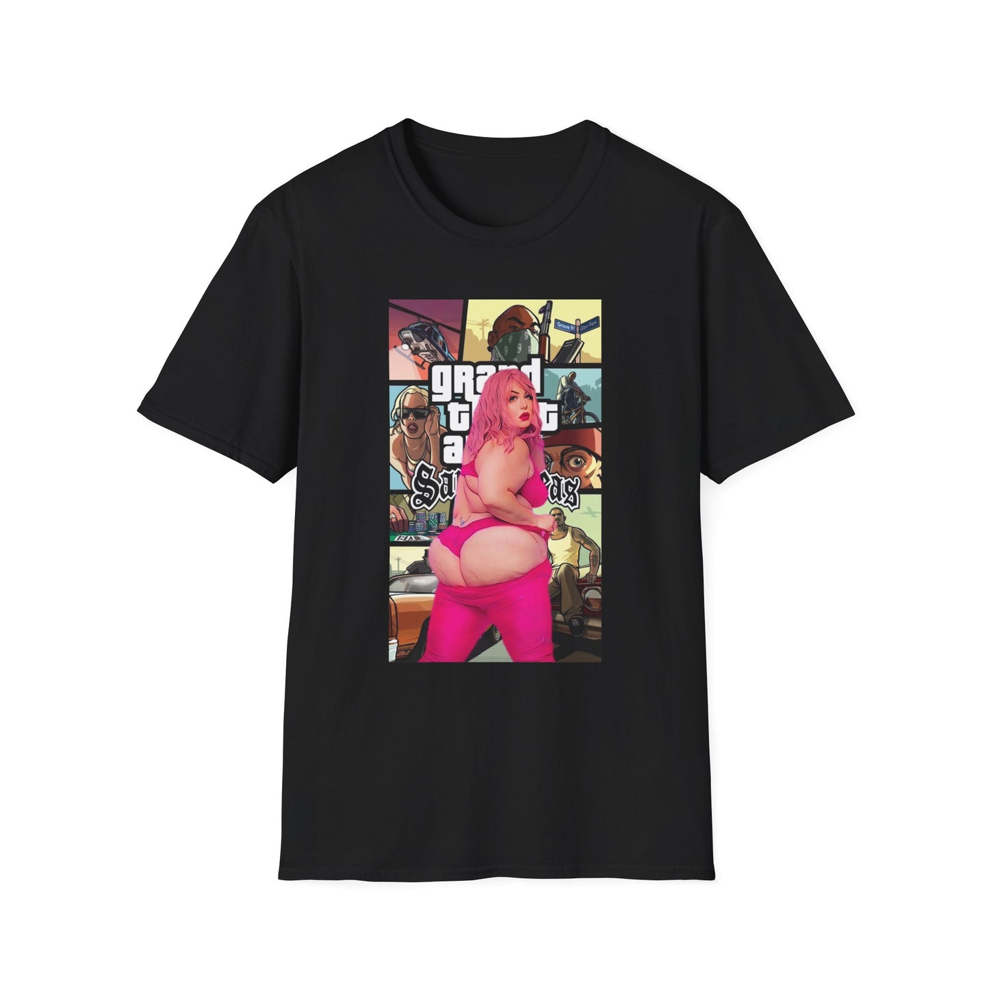 🚦 GTA Unisex Cotton Graphic T-Shirt — Street-Ready, Bold & Game-Iconic! 🚦