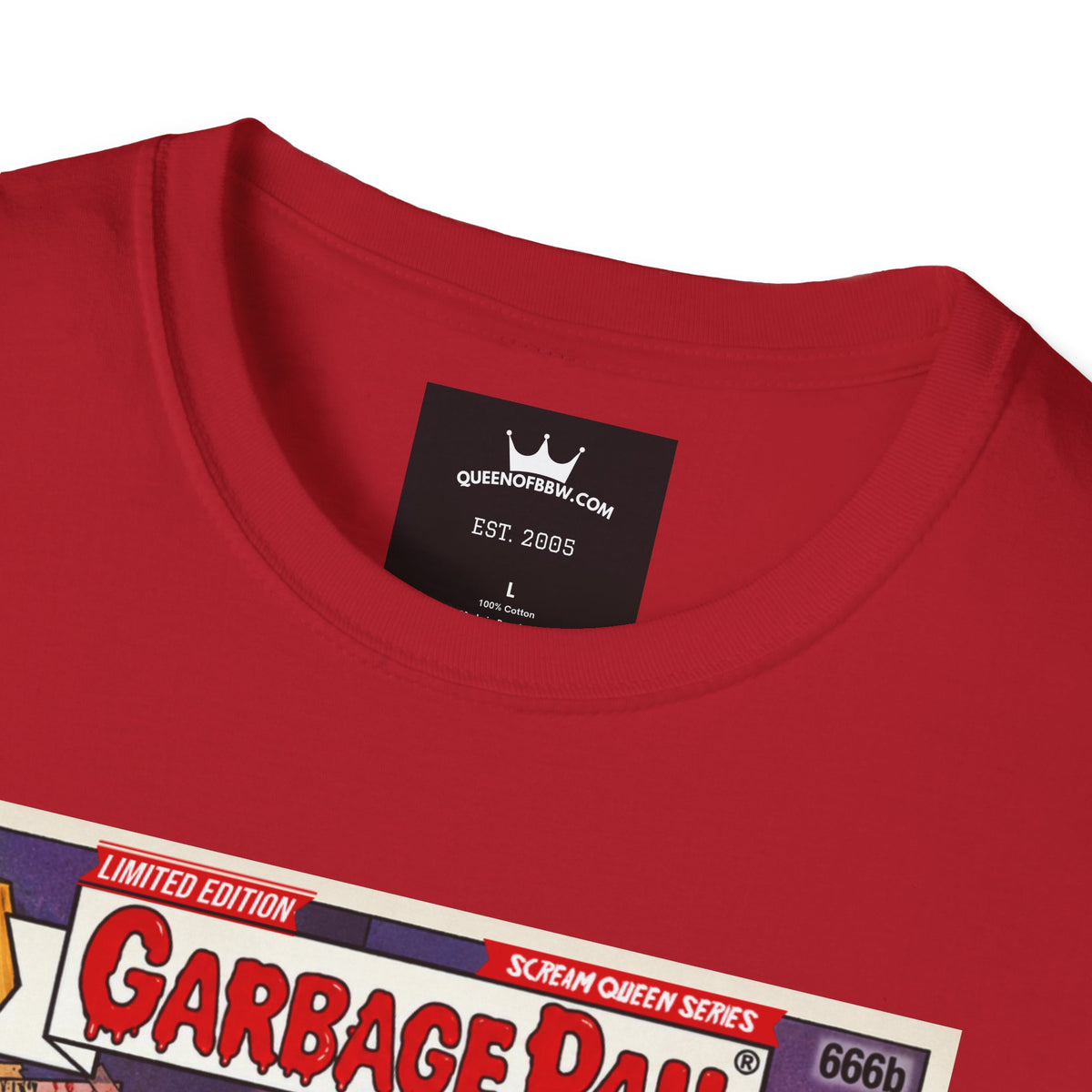 😱 Ghostface Goon Queen Scream Queen Slasher Series Garbage Pail Kollection Limited Edition Collector’s Cotton Graphic Unisex Tee