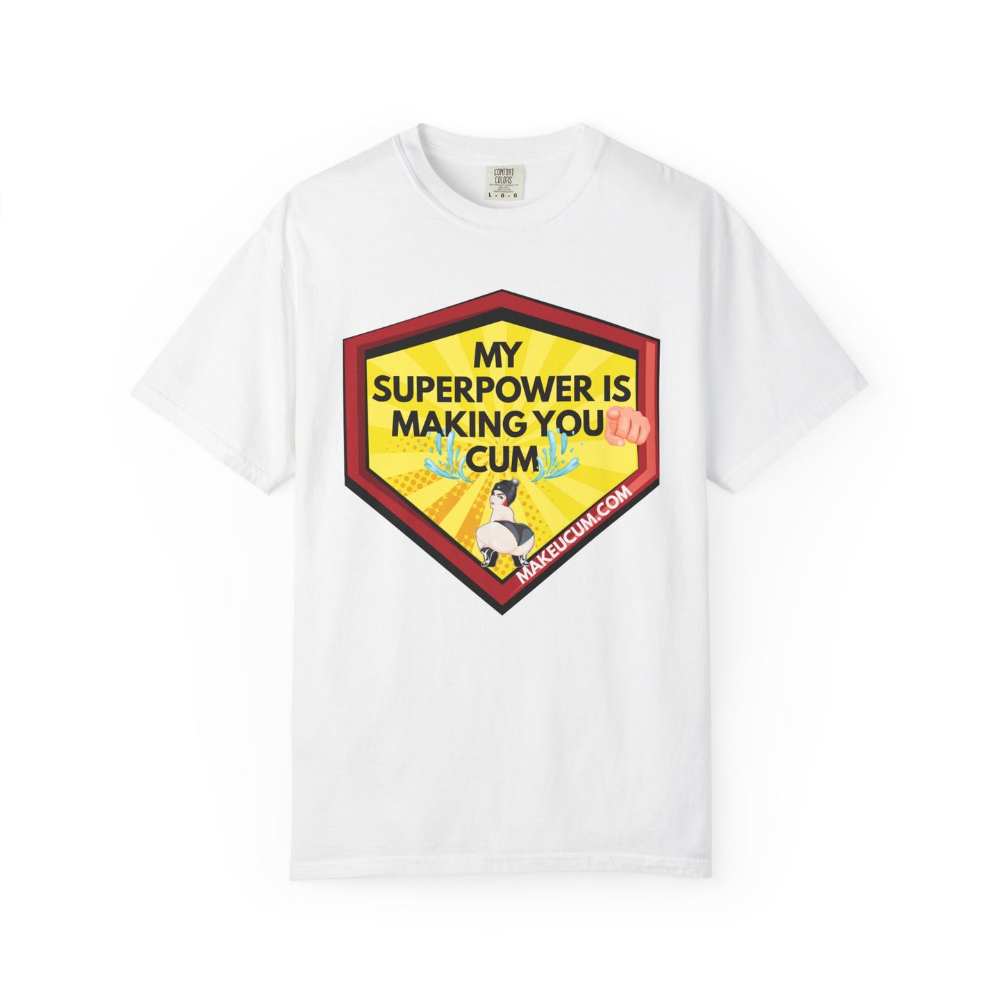 My Superpower is to Make You Cum Cotton Men's T-shirt