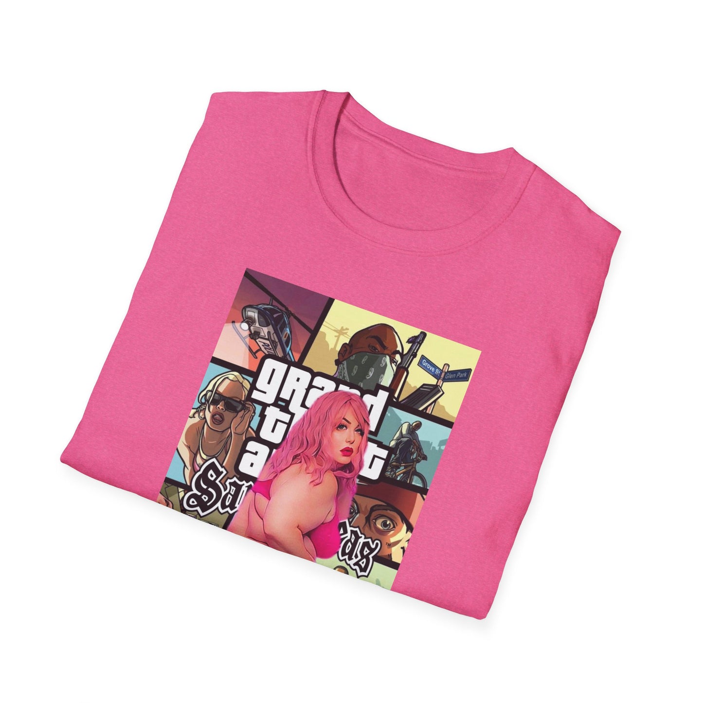 🚦 GTA Unisex Cotton Graphic T-Shirt — Street-Ready, Bold & Game-Iconic! 🚦