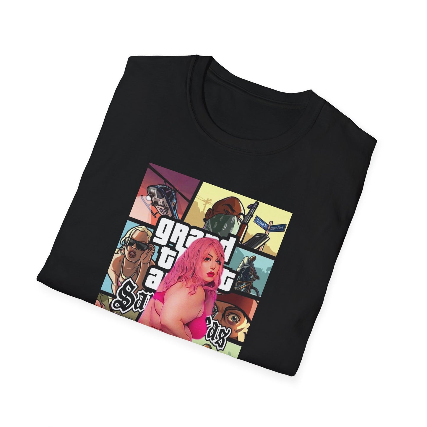 🚦 GTA Unisex Cotton Graphic T-Shirt — Street-Ready, Bold & Game-Iconic! 🚦