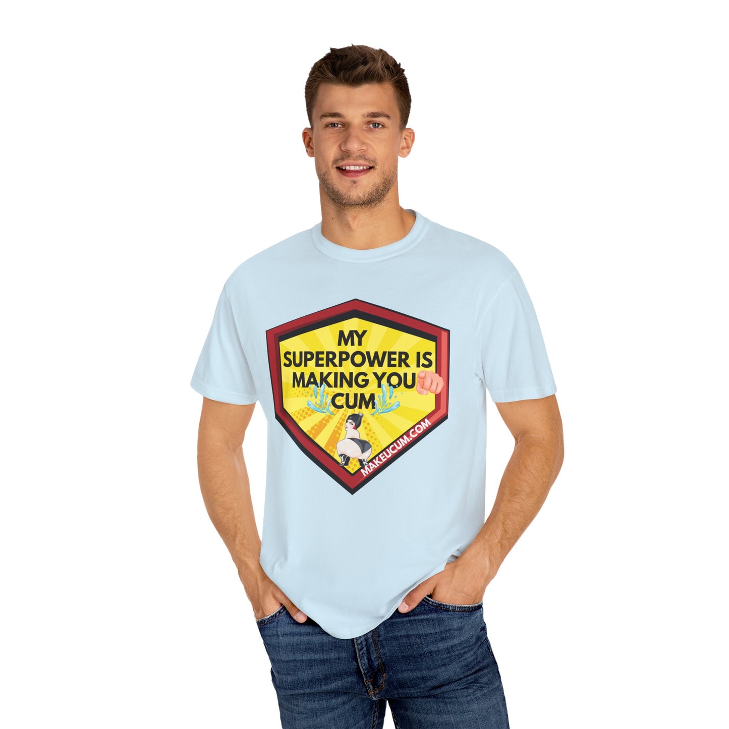 My Superpower is to Make You Cum Cotton Men's T-shirt