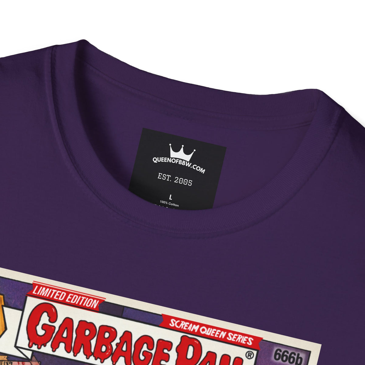 😱 Ghostface Goon Queen Scream Queen Slasher Series Garbage Pail Kollection Limited Edition Collector’s Cotton Graphic Unisex Tee