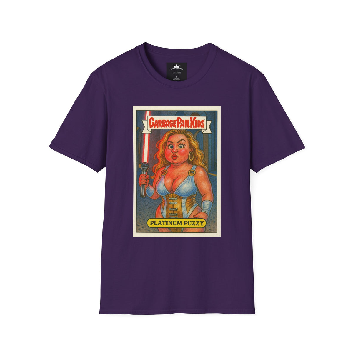 👑 Princess Platinum Galactic Garbage Pail Kollection Limited Edition Collector’s Cotton Graphic Unisex Tee