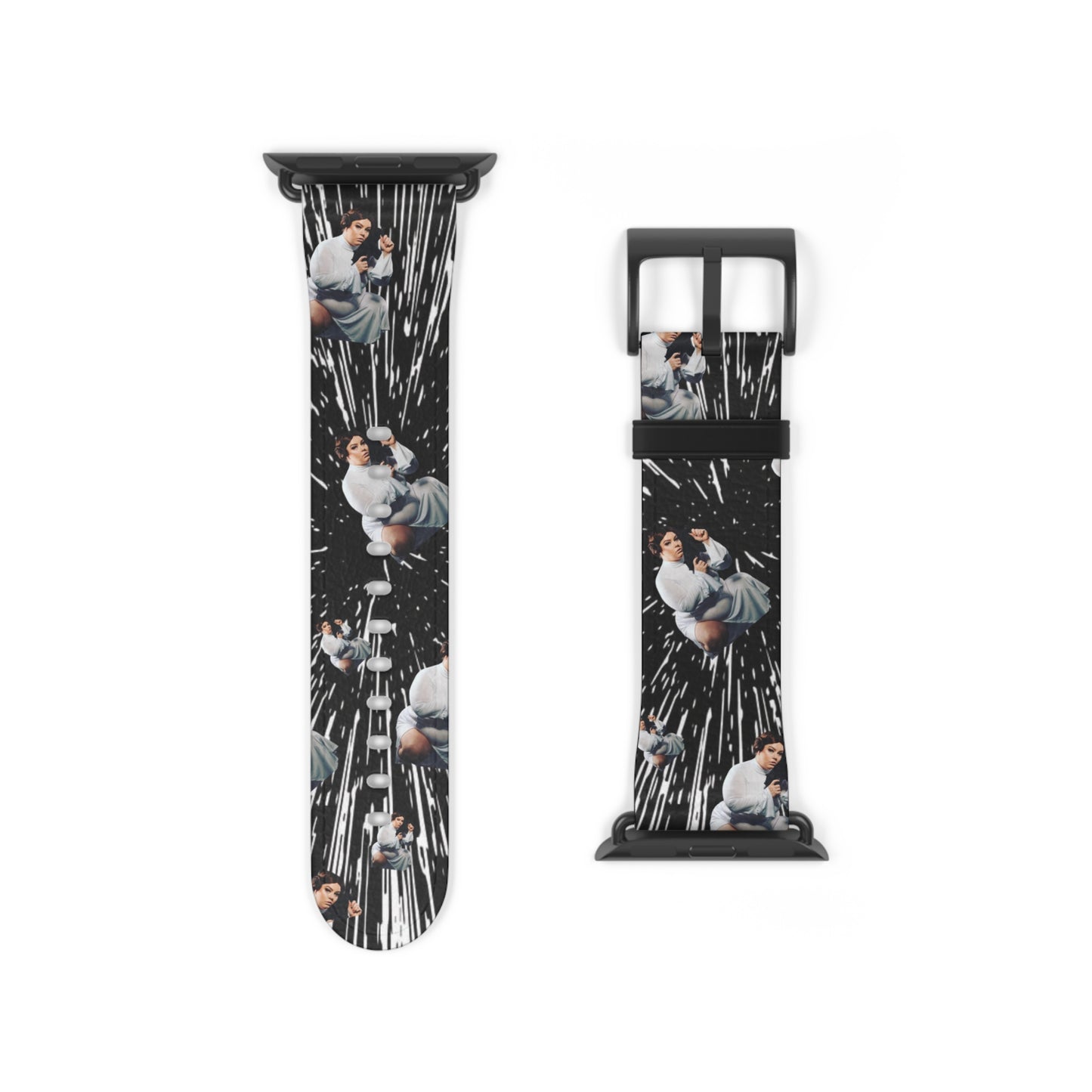 Artistic Watch Band - Unique Floral Design for Stylish Accessories