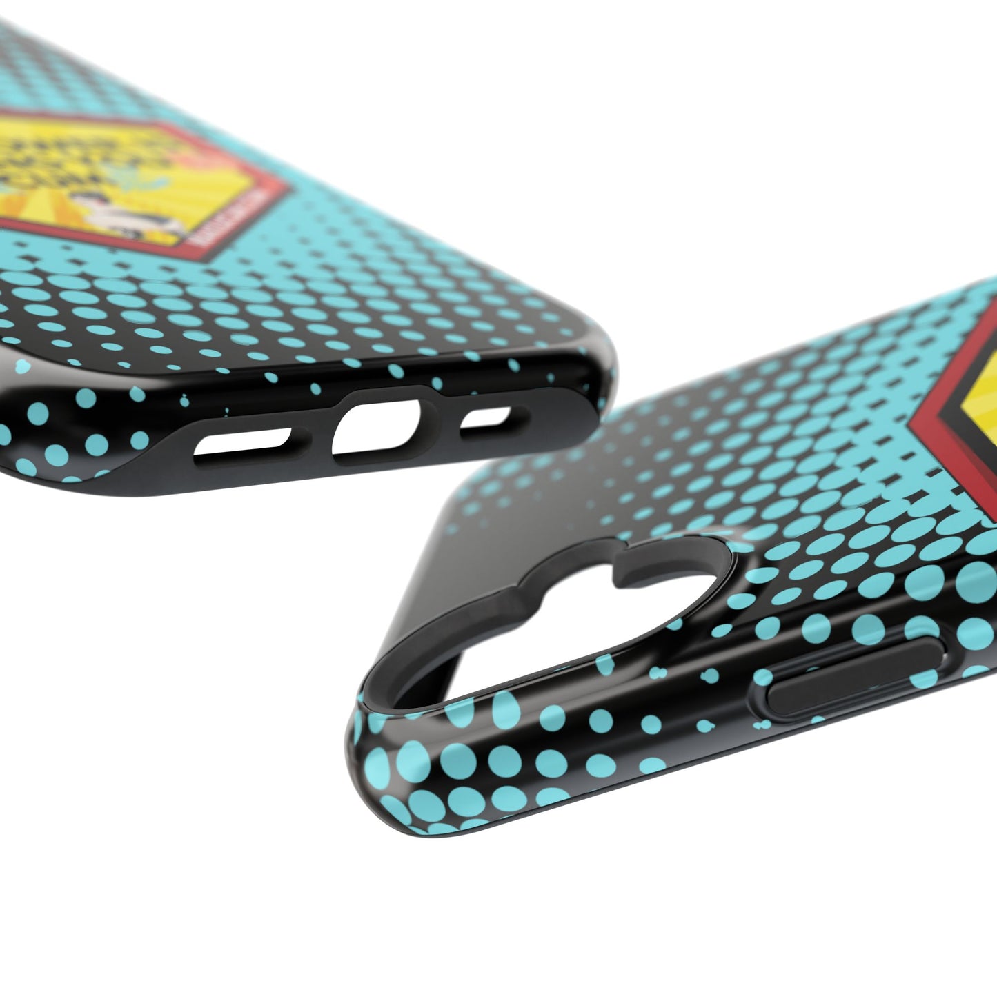 🔥 Spicy & Strong – Magnetic Superpower Adult-Themed Phone Case 💋📱