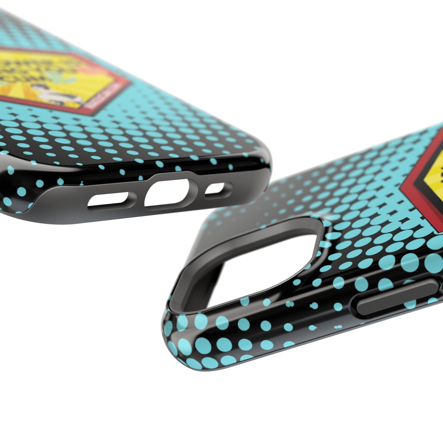 🔥 Spicy & Strong – Magnetic Superpower Adult-Themed Phone Case 💋📱