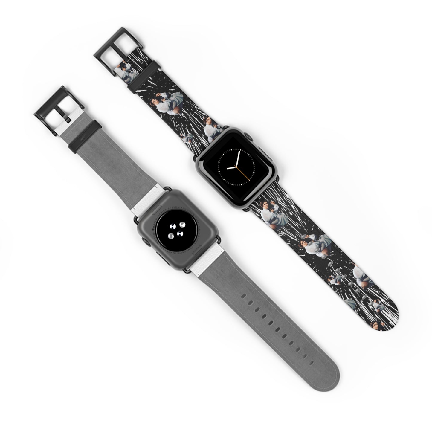 Artistic Watch Band - Unique Floral Design for Stylish Accessories