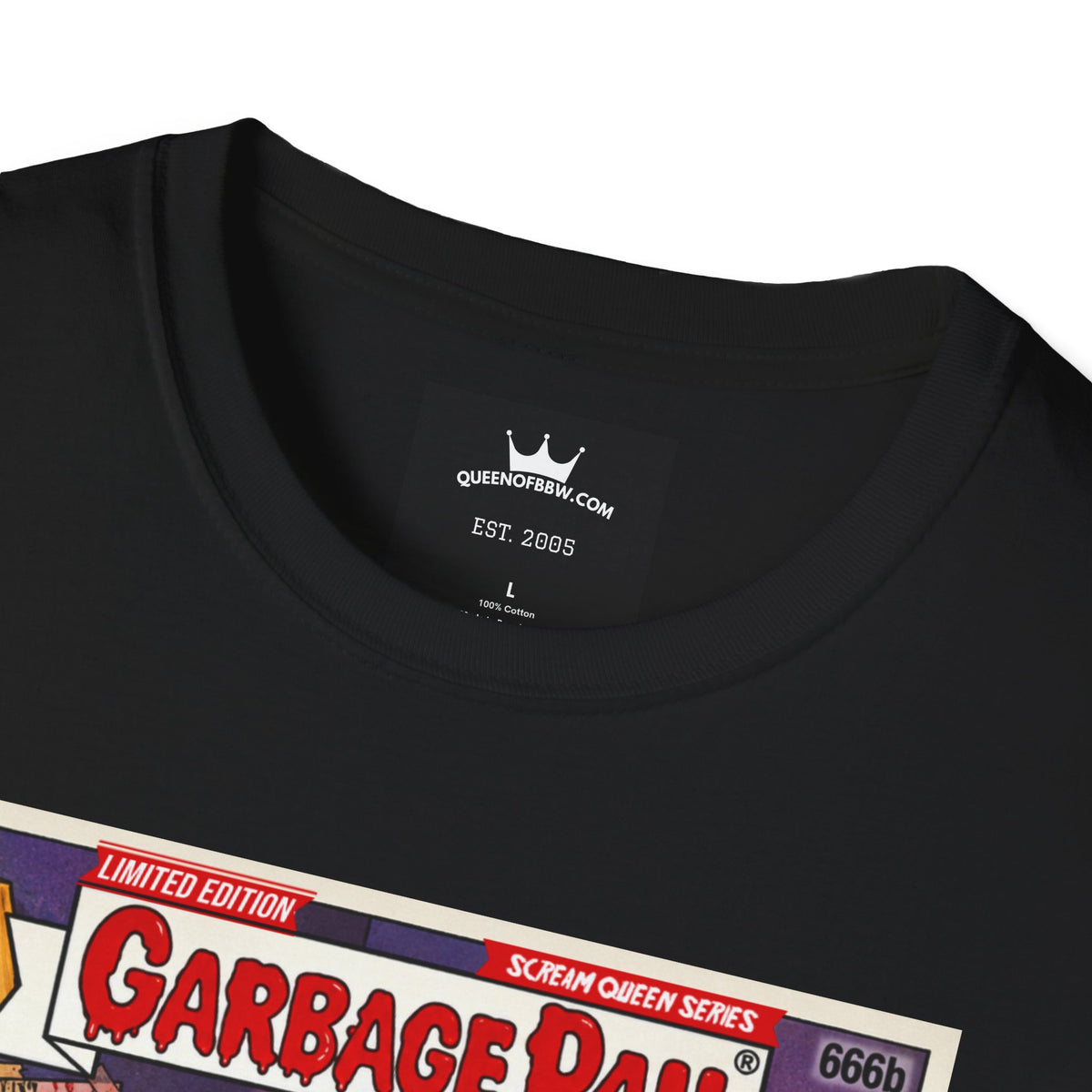 😱 Ghostface Goon Queen Scream Queen Slasher Series Garbage Pail Kollection Limited Edition Collector’s Cotton Graphic Unisex Tee