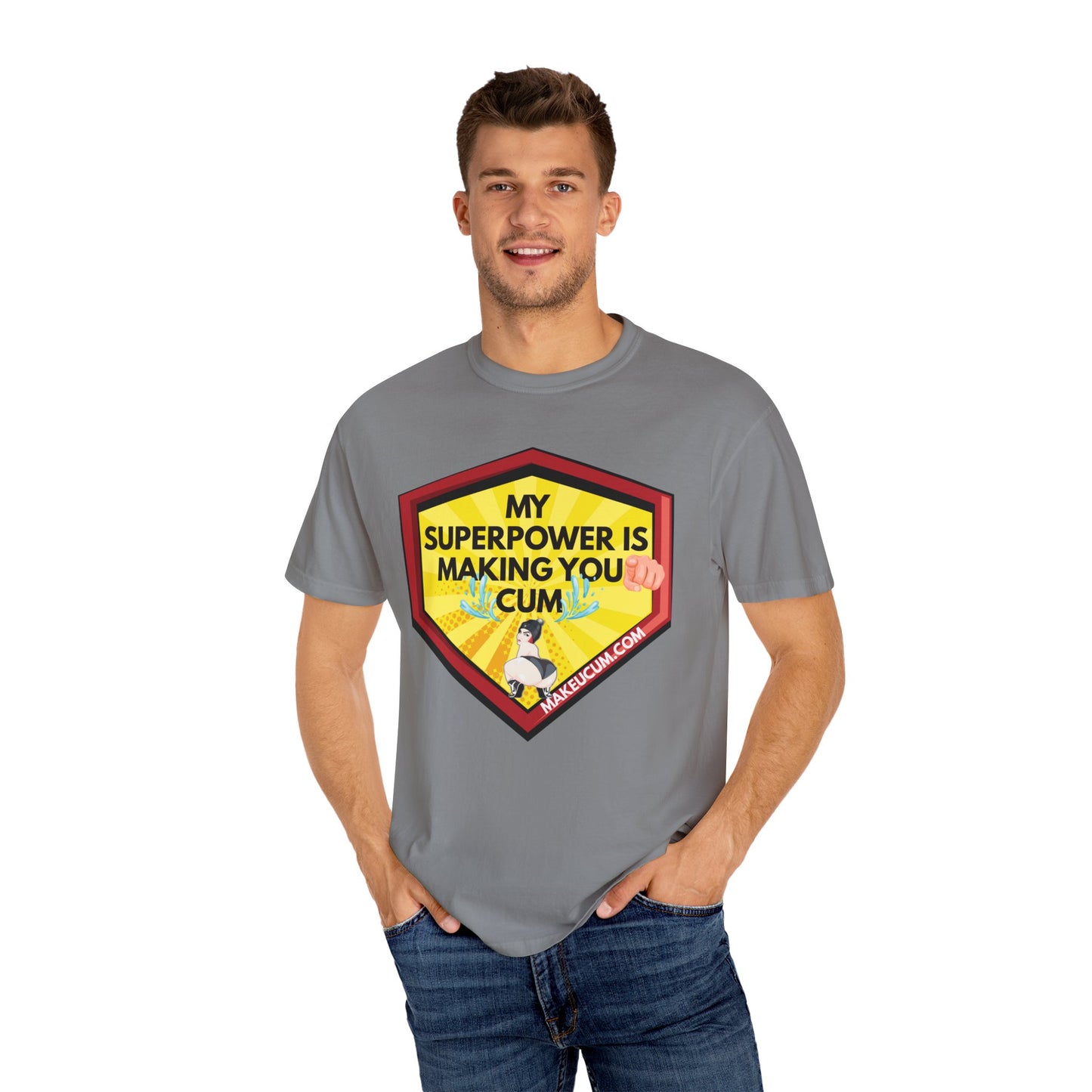 My Superpower is to Make You Cum Cotton Men's T-shirt